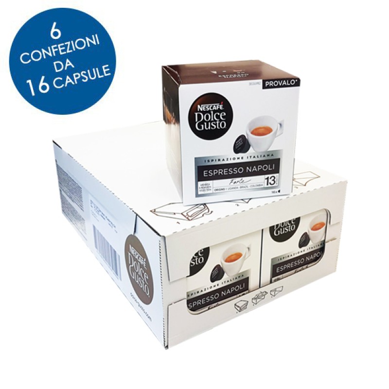96 capsule Nescafe Dolce Gusto ESPRESSO NAPOLI